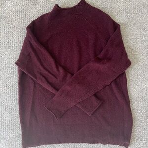 J. Crew Burgundy Sweater